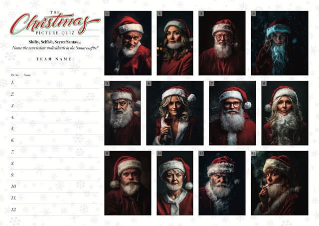 Xmas Quiz 02 Secret Santas V
