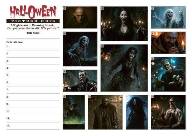 Halloween Quiz 10 - What A Horror Show